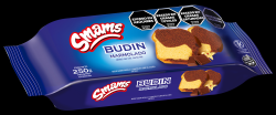 Budín marmolado