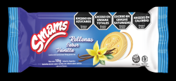 Galletitas vainilla rellenas sabor vainilla