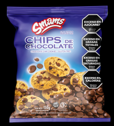 Galletitas con chips de chocolate negro