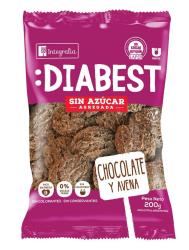 Galletitas Diabest chocolate y avena PAT PALTER