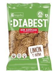 Galletitas Diabest limon y avena PAT PALTER