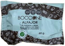 Alfajor vegano de maicena y cacao puro relleno con maní bañado en chocolate PAT PALTER