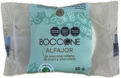 Alfajor vegano de maicena y cacao, relleno de pasta de mani y chocolate PAT PALTER
