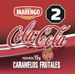 Caramelos frutales sabor a Coca Cola