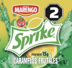 Caramelos frutales sabor a Sprike