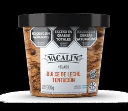 Helado de dulce de leche tentación
