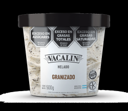 Helado de granizado