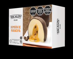 Bombón helado de maracuyá