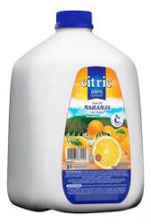 Jugo de naranja en bidon (kitniot)