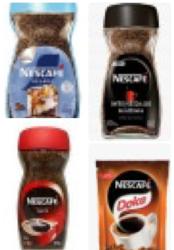 Nescafé Dolca , Nescafé helado ,Nescafé Intensidad máxima ,  Nescafé Tradicional ORIGEN BRASIL