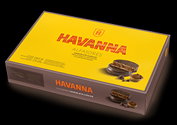 Alfajor bañado en chocolate semiamargo PAT PALTER