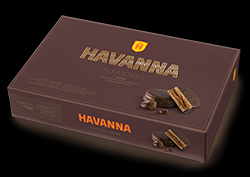 Alfajor relleno de crema de cacao 70 % PAT PALTER