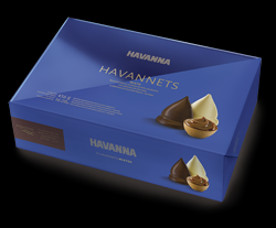 Havannete mixtos bañados en chocolate semiamargo y blanco PAT PALTER