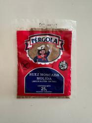 Nuez moscada molida