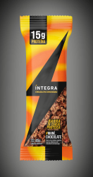 Barra proteica de chocolate