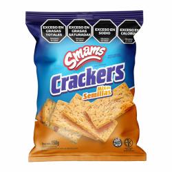Crackers smams: mix de semillas