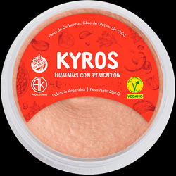 Hummus con pimentón