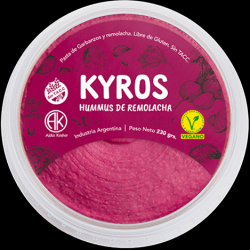 Hummus de remolacha