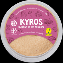 Hummus de ajo ahumado