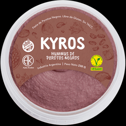 Hummus de porotos negros
