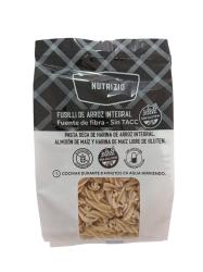 Pasta seca de harina de arroz integral