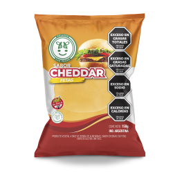 Queso cheddar fetas