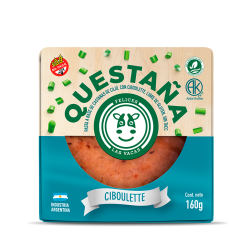 Queso de castañas con ciboulette
