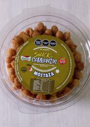 Snack de garbanzo sabor mostaza
