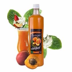 Jugo a base de pulpa de durazno