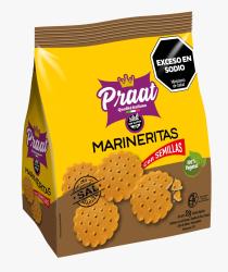 Galletitas marineritas con semillas