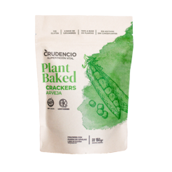 Crackers de arvejas Plant Baked