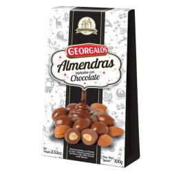 Almendras bañadas en chocolate