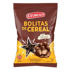 Bolitas de cereal con chocolate