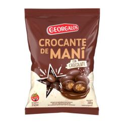 Crocante de maní bañado en chocolate