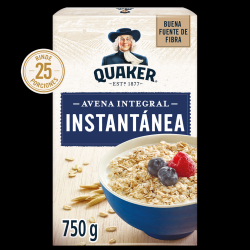 Avena integral instantánea