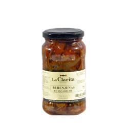 Berenjenas condimentadas en escabeche