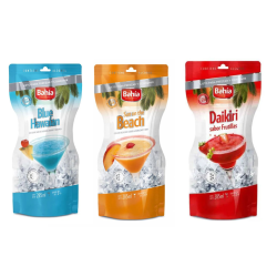 Tragos Blue Hawaian, Daikiri sabor frutilla, Sun on the Beach