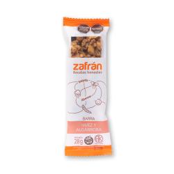 Barra de cereal de nuez y algarroba