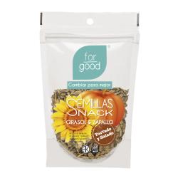 Snack de semillas de girasol y zapallo tostado y salado