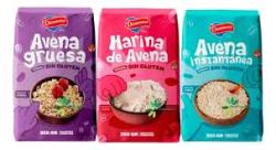 Avena gruesa, Avena instantanea, Harina de avena