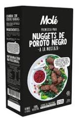 Nuggets de porotos negros a la mostaza