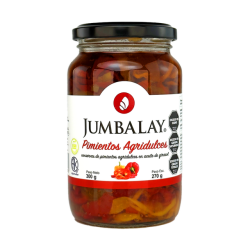 Pimientos agridulces en tiras