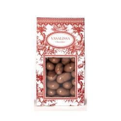 Almendras bañadas en chocolate con leche