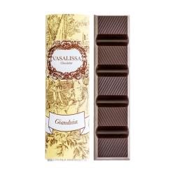 Tableta Gianduia con chocolate amargo