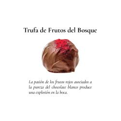 Trufa frutos del bosque
