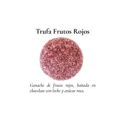Trufa de frutos rojos