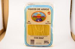 Fideos de arroz con maíz